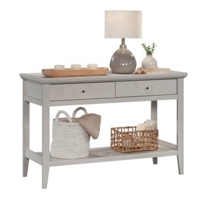 Sauder Larkin Ledge Console Table Glacier Oak - 1 of 4