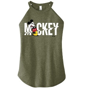 Women's - Disney - Mickey & Friends Graphic High Neck Tank - 1 of 3