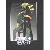 Spike Spiegel and Julia Cowboy Bebop Men's Black Long Sleeve shirt - 2 of 2