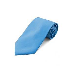 Men's Classic Solid Color Wedding Neck Tie - 1 of 4
