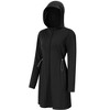 Women's UPF 50+ Sun Protection Beach Cover Up Long Zip Up Hoodie Lightweiht Long Sleeve Sun Shirt for Women with Thumb Hole - 2 of 4