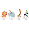 Big Dot of Happiness Jungle Party Animals - DIY Shaped Safari Zoo Animal Birthday Party or Baby Shower Cut-Outs - 24 Count - 2 of 4