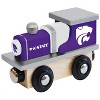 MasterPieces Officially Licensed NCAA Kansas State Wildcats Wooden Toy Train Engine For Kids - 2 of 4