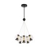 Artcraft Lighting Arlo 8 - Light Chandelier in  Black - 3 of 4