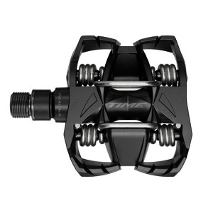 Time MX 4 Pedals - Dual Sided Clipless with Platform, Aluminum, 9/16", Black, B1 - 1 of 4