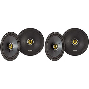 Kicker 46CSC674 CS-Series CSC67 6.75-Inch (165mm) Coaxial Speakers w/ 46CSC674 6.75" Coaxial Bundle - 1 of 4