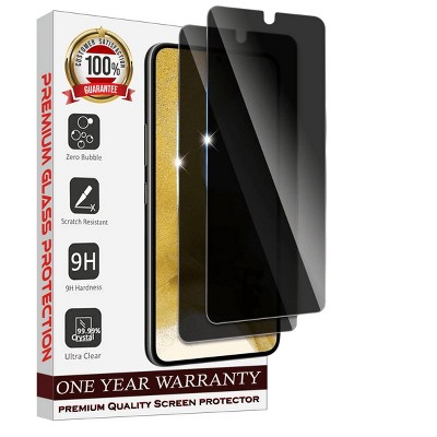 Entronix Anti-Spy Privacy Screen Protector Compatible with Galaxy A13 Protector- 2-Piece Combo