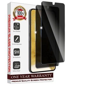 Entronix Anti-Spy Privacy Screen Protector Compatible with Galaxy A81 (Note10 Lite) - 2-Piece Combo - 1 of 1