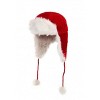 HalloweenCostumes.com    Santa Aviator | Plush Hat, White/Red - 2 of 2