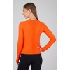 90 Degree By Reflex Womens Seamless Zaia Long Sleeve Active Shirt - 3 of 3