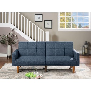 NicBex Couches for Living Room Modern Adjustable Sofa Bed Convertible Folding Couch with Wooden Leg for Apartment - 1 of 4