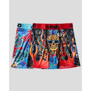 PSD Men's Tropical Pineapple Print Briefs - 1 of 4