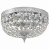 Crystorama Lighting Ceiling Mount 2 - Light Flush Mount in  Polished Chrome - 4 of 4