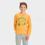 Boys' Long Sleeve 'Water Cycle' Graphic T-Shirt - Cat & Jack™ Yellow