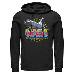 Men's NASA 1981 Retro Stars Pull Over Hoodie - 1 of 3