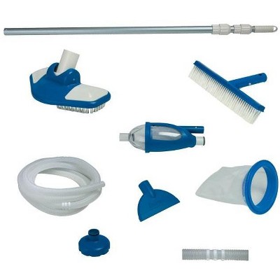 Intex Deluxe Cleaning Maintenance Swimming Pool Kit with Vacuum & Pole | 28003E