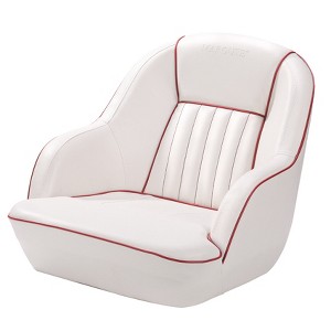 Pontoon Captain Bucket Seat with Thickened Sponge Padding Fishing Chair for Boats Sightseeing Speedboat Canoe - 1 of 4