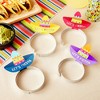 Blue Panda 24 Pack Let's Fiesta Sombrero Headbands for Cinco De Mayo, Mexican Themed Party Decorations, 4 Assorted Designs - 2 of 4