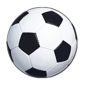 Beistle 13 1/2" Soccer Ball Cutouts; 10/Pack 55460 - 1 of 1