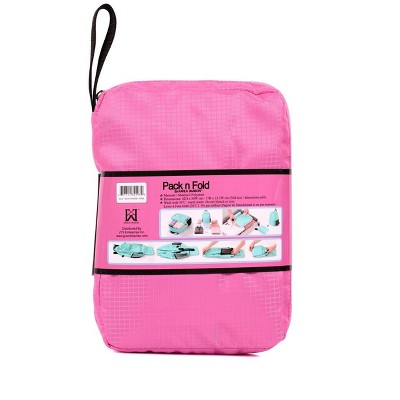 Karla Hanson Pack n Fold Foldable Travel Backpack - Pink — фото 7