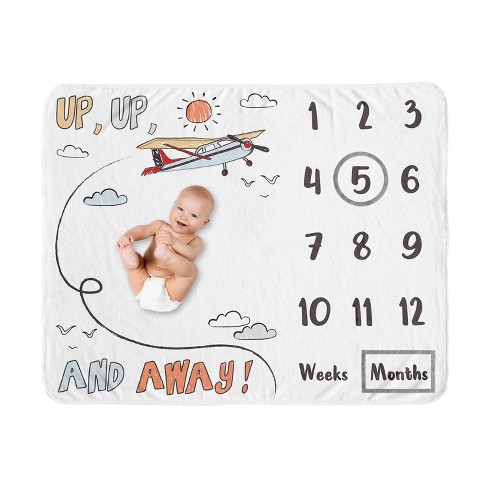 Baby age hot sale blanket target