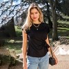 Women's Elegantc Tie-Front Top - Cupshe - 2 of 4