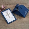 Anna-Kaci Silver Tone Crystal Rhinestone Cross Patonce Necklace with Message Card & Envelope Jewelry Gift - 4 of 4