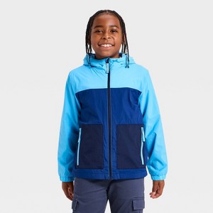 Boys' Colorblock Windbreaker Jacket - Cat & Jack™ : Target