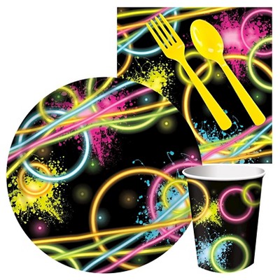 Glow Party Snack Pack Party Kit