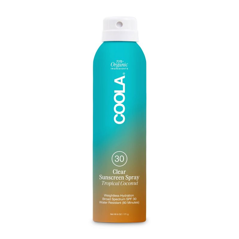 Coola Classic Sunscreen Body Spray - SPF 30 - Tropical Coconut - 6oz - Ulta Beauty, 1 of 6