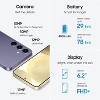 SAMSUNG Galaxy S24 Cell Phone, 128GB AI Smartphone, Unlocked Android, 50MP Camera, Fastest Processor, Long Battery Life, US Version, 2024, Yellow - 2 of 3