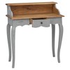 vidaXL Writing Desk Solid Reclaimed Wood 31.5"x15.7"x36.2" - 3 of 4
