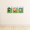 Big Dot of Happiness Woodland Creatures - Gender Neutral Forest Animal Nursery Wall Art & Kids Room Decor - 7.5 x 10 inches - Set of 3 Prints - 3 of 4
