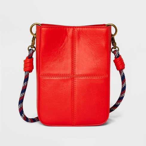 Red crossbody bag discount coach