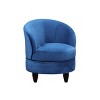 Sophia Velvet Swivel Accent Chair - Steve Silver Co. - 2 of 4