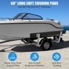 Universal Boat Trailer Guide Poles (2PCS) - 40"-60" Adjustable, Rustproof Galvanized Steel + PVC Pipes, Heavy-Duty - 2 of 4