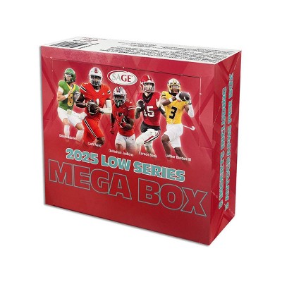 2025 NFL Sage Low Series Football Mega Box Trading Cards