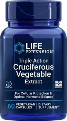 Triple Action Cruciferous Vegetable Extract by Life Extension  -  60 VegCap