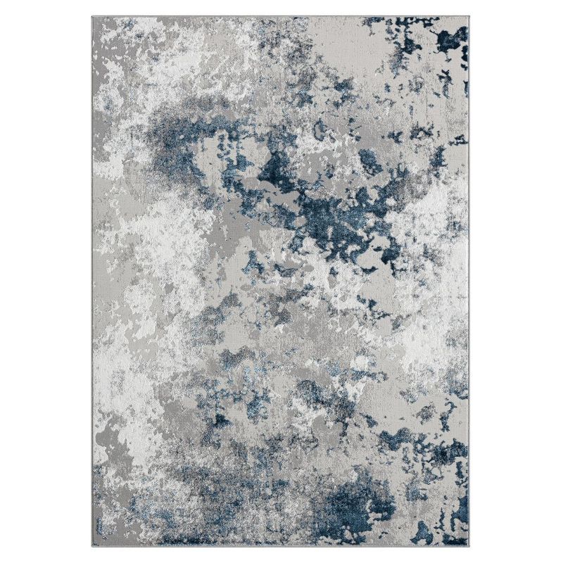 LUXE WEAVERS Modern Abstract Rug High Low Texture, 3 of 13