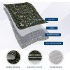 Floral Washable Runner Rug for Hallway, Kitchen, Laundry, Non-Slip, Stain-Resistant, Ultra-Thin, Entryway, Soft, Long Bedroom Rugs. - 4 of 4