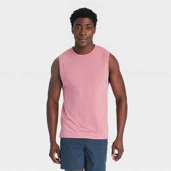 Muscle Shirt Herren Tank Top Pink