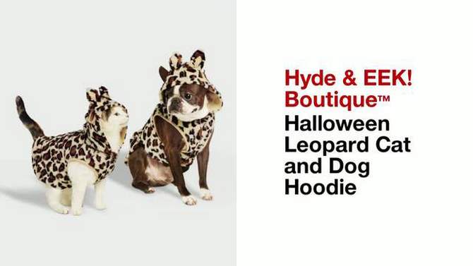 Halloween Leopard Cat and Dog Hoodie - Hyde & EEK! Boutique™, 2 of 11, play video