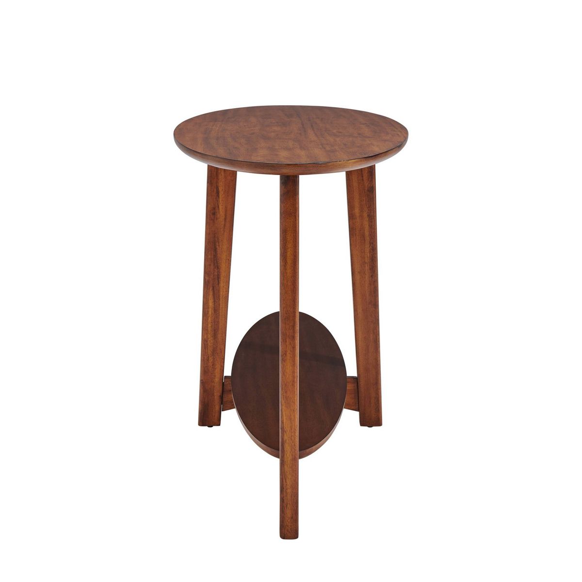 Monterey Console/Media Mid Century Modern Wood Table Chestnut - Alaterre - thumbnail 4