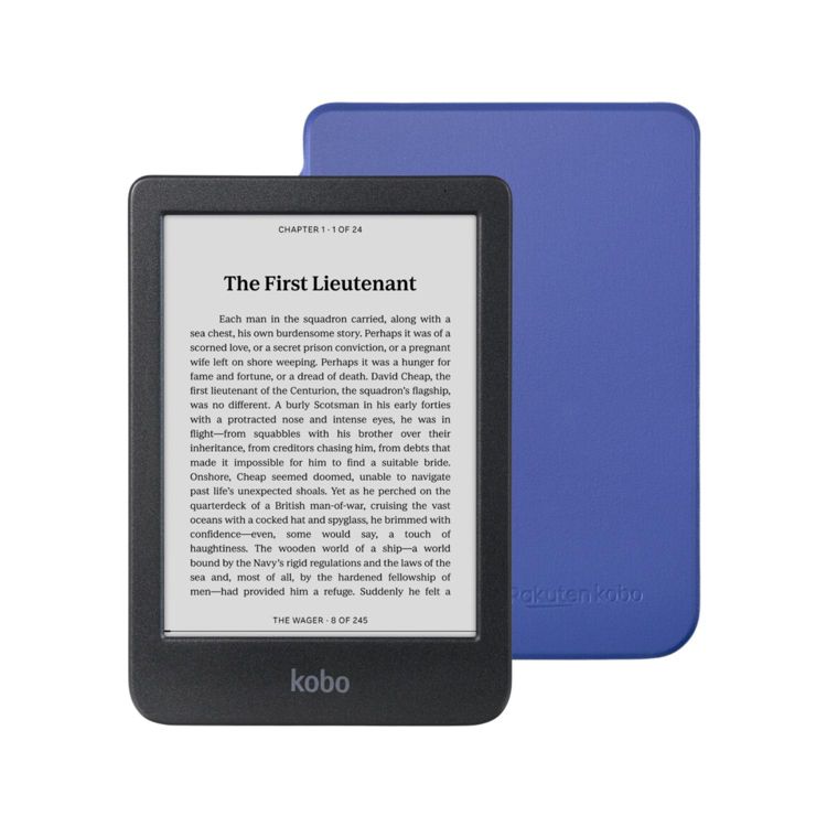 Kobo Clara BW eReader with SleepCover Bundle, 1 of 5