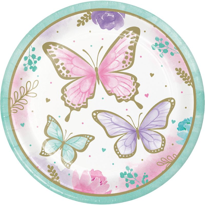 Golden Butterfly Party Supplies and Decoration Kit, 2 of 13