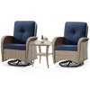 UPTIOT 2 - Person Outdoor Seating Group with Cushions - 3 of 4