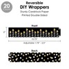Big Dot of Happiness Adult Happy Birthday - Gold - Birthday Party Favors and Cupcake Kit - Fabulous Favor Party Pack - 100 Pieces - 3 of 4