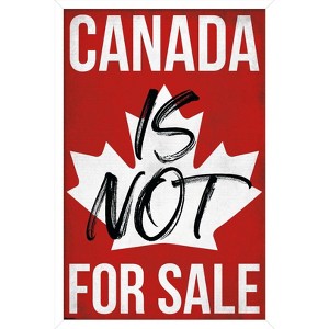 Trends International Canada Is Not For Sale Framed Wall Poster Prints - 1 of 4