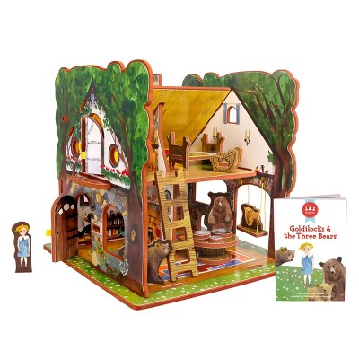 Storytime Toys Goldilocks and the Three Bears 3D Puzzle - Book and Toy Set