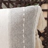 Samerin Pillow - Grey/White - 12"X20" - Safavieh - 3 of 4